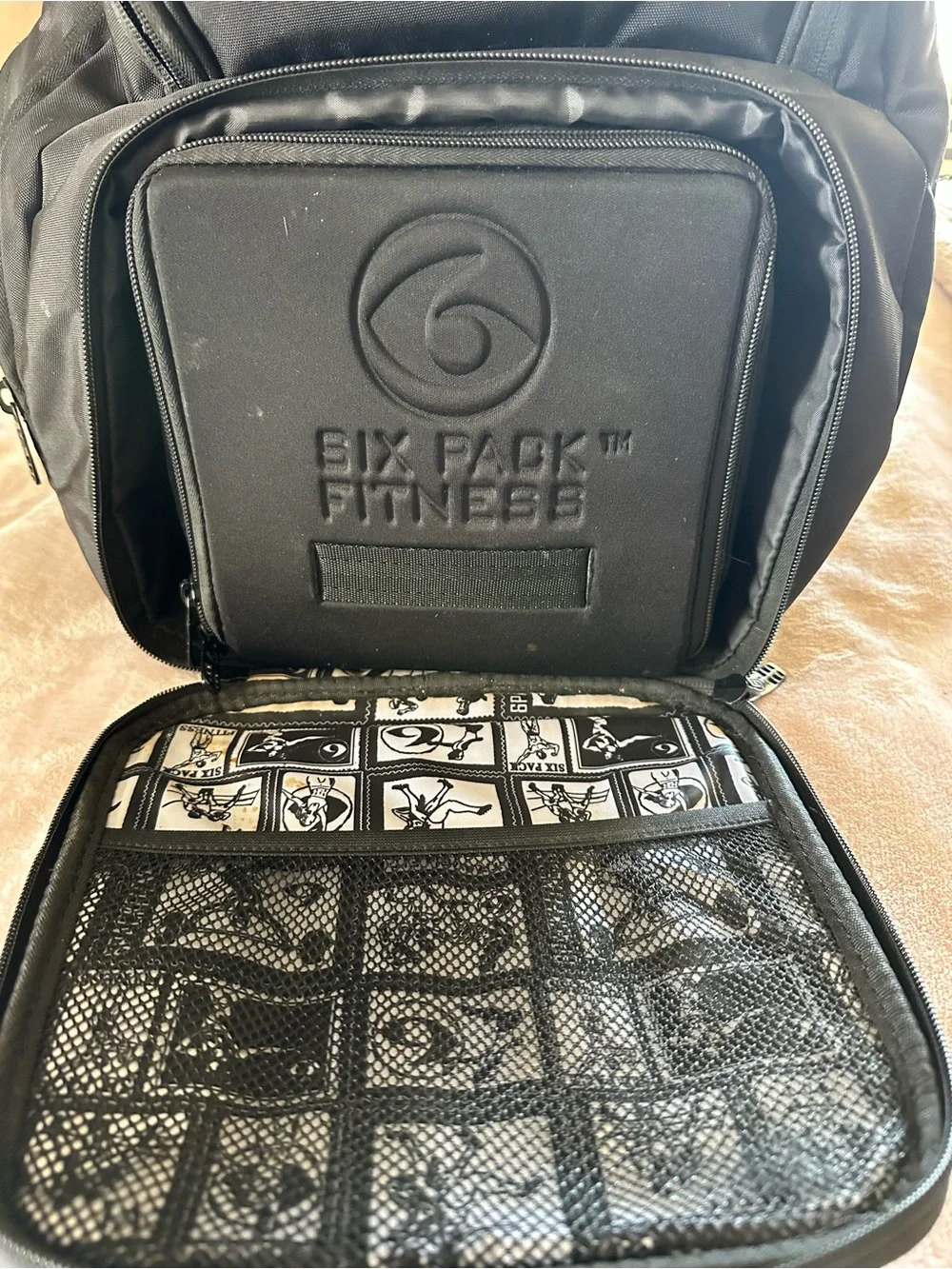 Six Pack Fitness Versatile Meal Storage Backpack